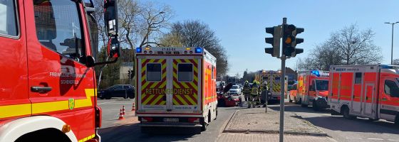 Verkehrsunfall Altonaer Chaussee